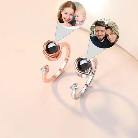 The photo projection Ring flower