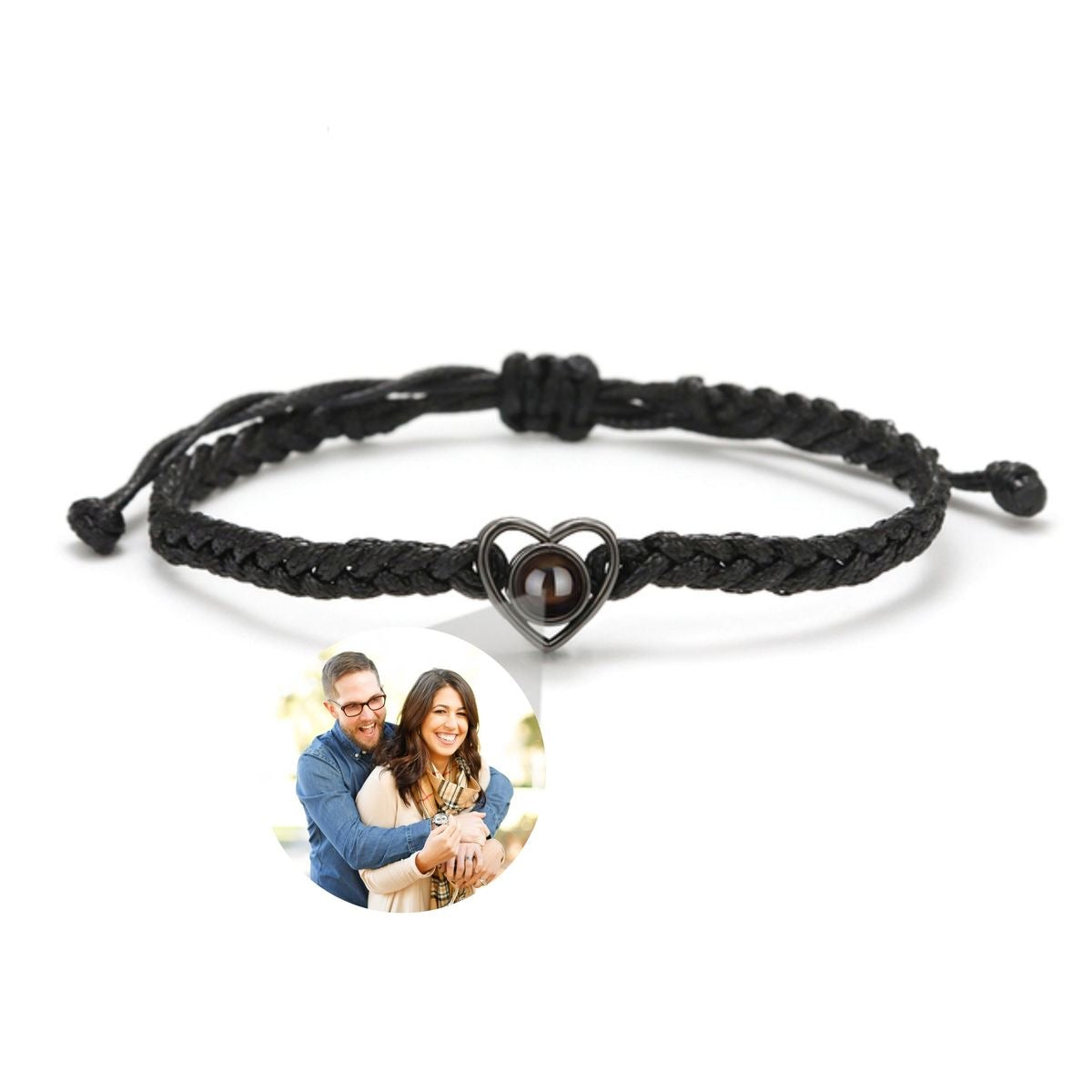 Heart Projection Bracelets