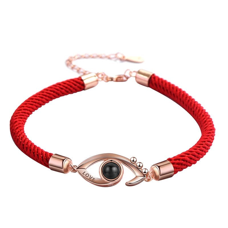 Eye bond projection bracelet