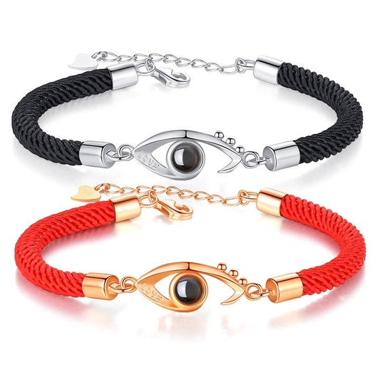 Eye bond projection bracelet